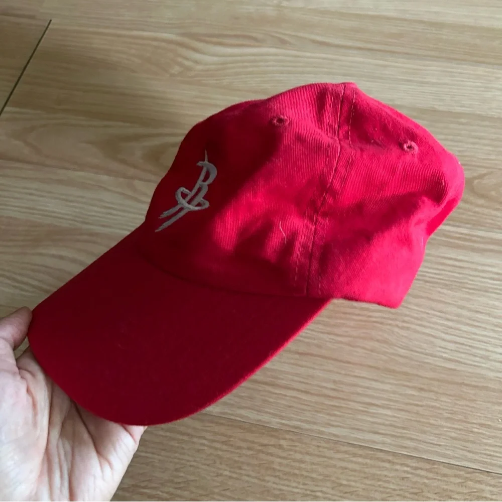 Houston Rockets Red Logo Baseball Cap OS
